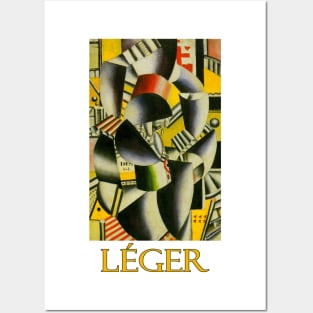 Man and Woman by Fernand Léger Posters and Art